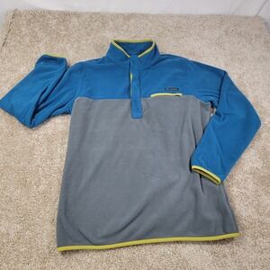 Columbia‎ Fleece Pullover Half Snap Color Block Lightweight Jacket M